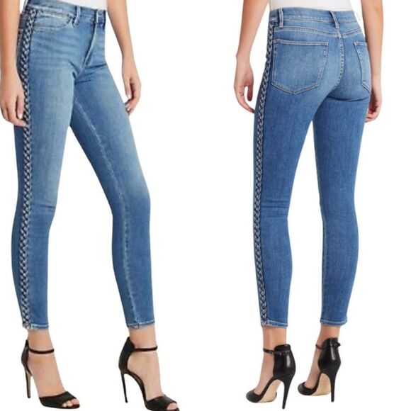 Frame Denim Denim - FRAME Denim Le High Skinny Braided Seam Jean 26